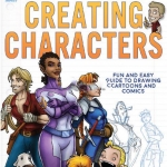 [书籍教程] 卡通与漫画人物角创作教程英文电子书Draw With Jazza – Creating Characters – Fun and Easy Guide to Drawing Cartoons and Comics – book