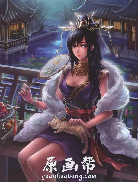 [游戏设定] 【浣纱集·锦袍-三国杀】游戏精美美术画集168p