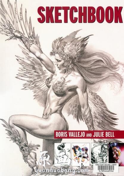 【线稿】 科幻幻想大师boris vallejo与julie bell插图集