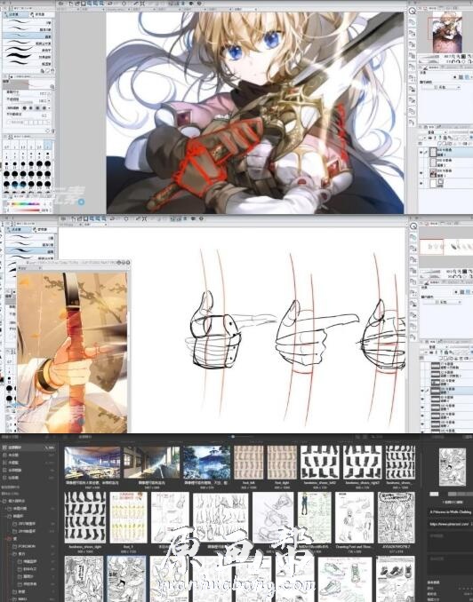 【独家电绘狂】2019骨架班视频教程全套