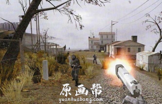 [原画素材] 画面非常细致逼真的游戏作品[半条命2]设定集