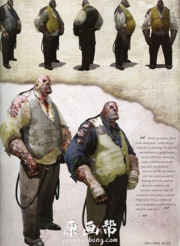 【原画资源】 【生化奇兵 2（Art of Bioshock 2）】游戏设定原画艺术画集