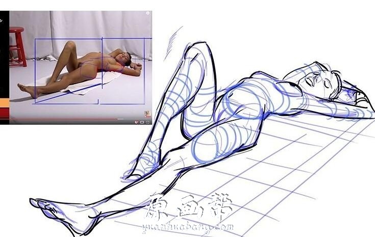 [原画教程] 【TB Choi 】韩国美女概念设计师原画人体肌肉结构教程视频14季完整收集！10G