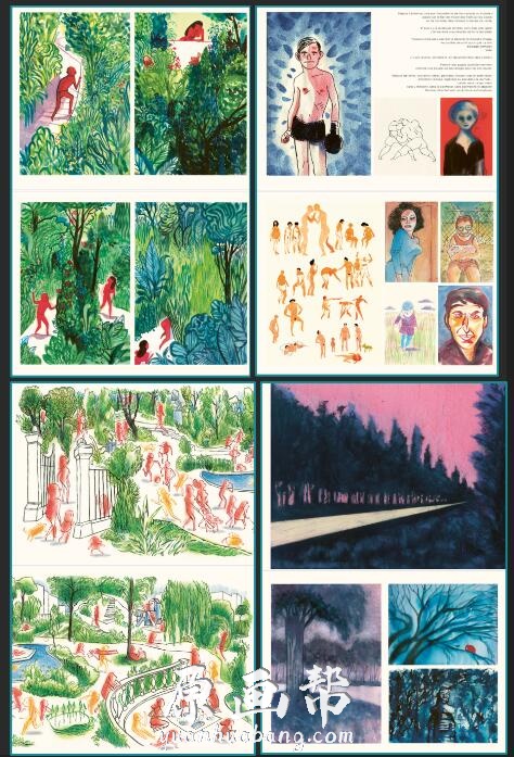 [传统绘画] 风格各异的La Belle Saison来自Alfred插画家手绘插画作品集