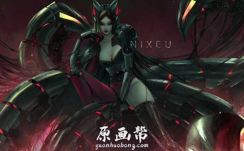 【原画素材】日韩画风 P站画师NIXEU合集（70P）