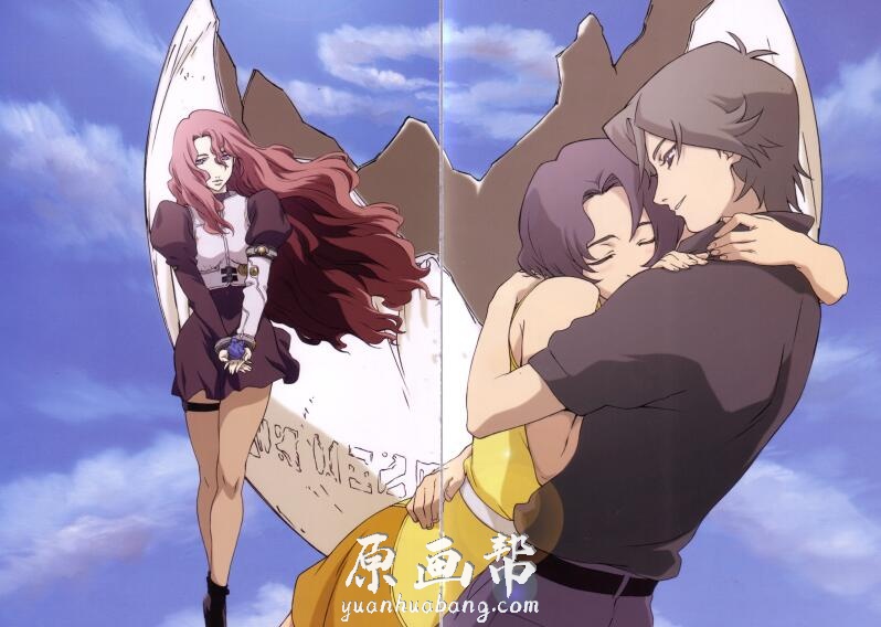 【原画素材】变幻自在的[RahXephon]来自山田章博的原画Official Collection插图集