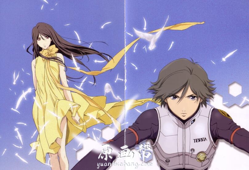 【原画素材】变幻自在的[RahXephon]来自山田章博的原画Official Collection插图集