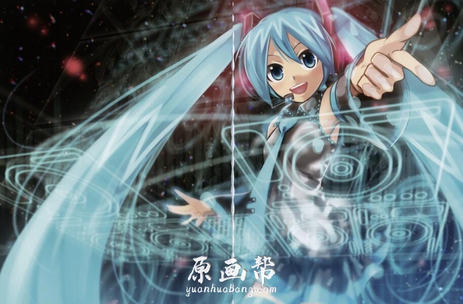 初音未来[Mikucolor KEI]插画图片作品欣赏