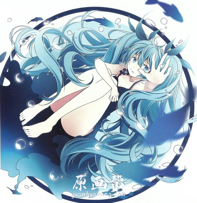 Happiness wogura artworks来自初音未来CG插画集