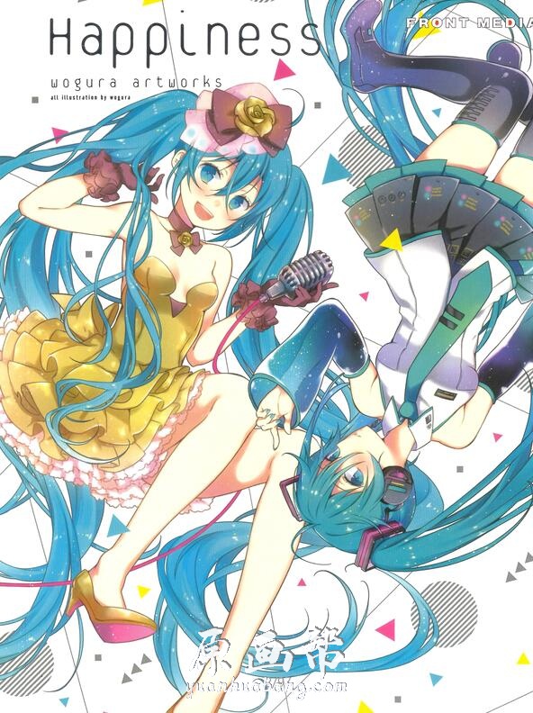 Happiness wogura artworks来自初音未来CG插画集