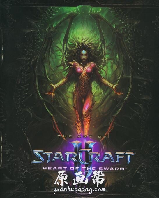 暴雪经典游戏《星际争霸2(StarCraft II)》第二部曲的画集