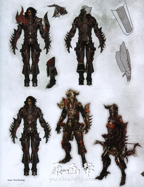 The Art of Diablo III 暗黑破坏神3 概念原画设定集