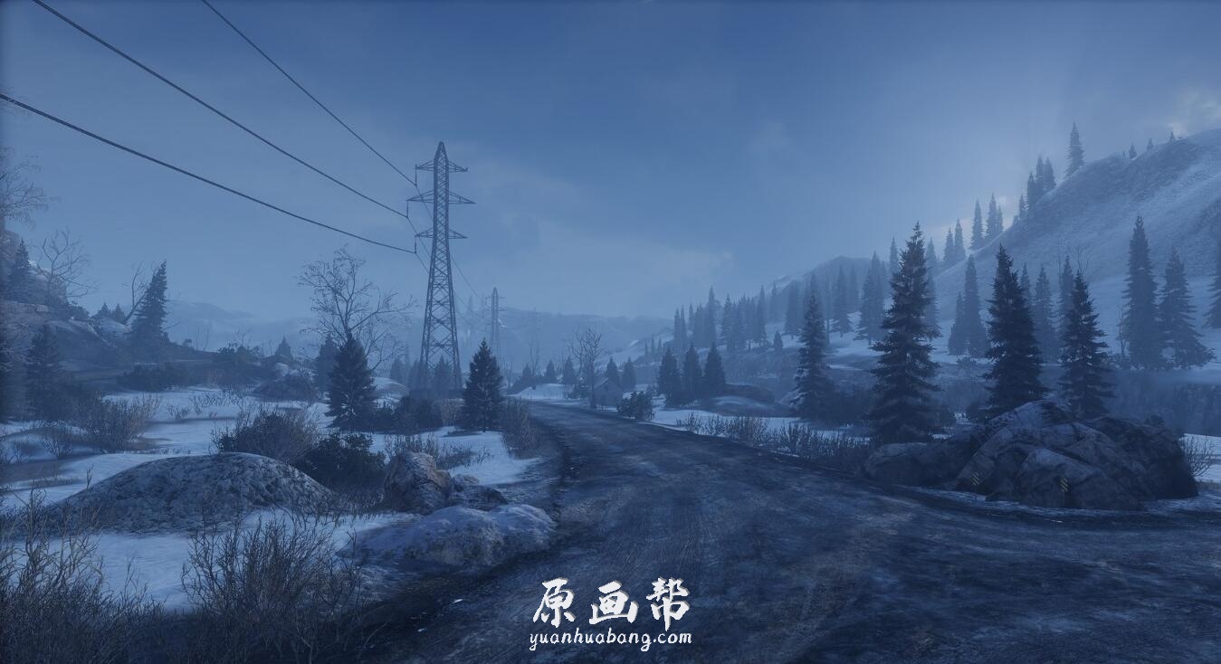 【原画素材】CG场景 A站839期★477P俄罗斯画师Viacheslav Bushuev超写实场景欣赏