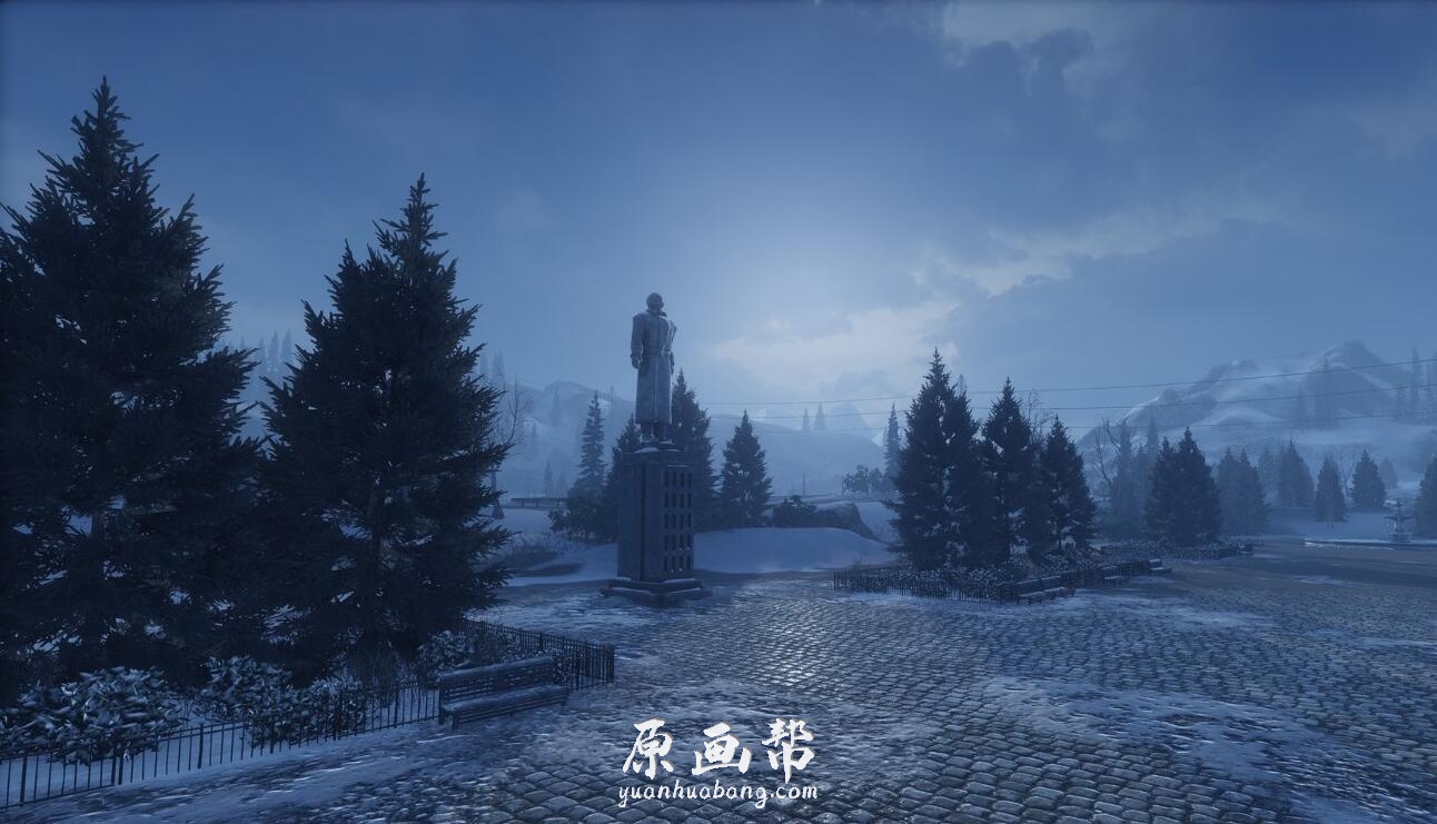 【原画素材】CG场景 A站839期★477P俄罗斯画师Viacheslav Bushuev超写实场景欣赏