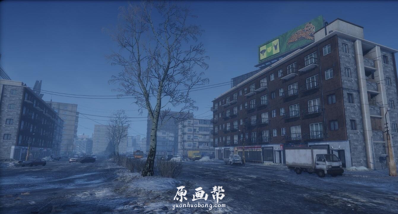 【原画素材】CG场景 A站839期★477P俄罗斯画师Viacheslav Bushuev超写实场景欣赏