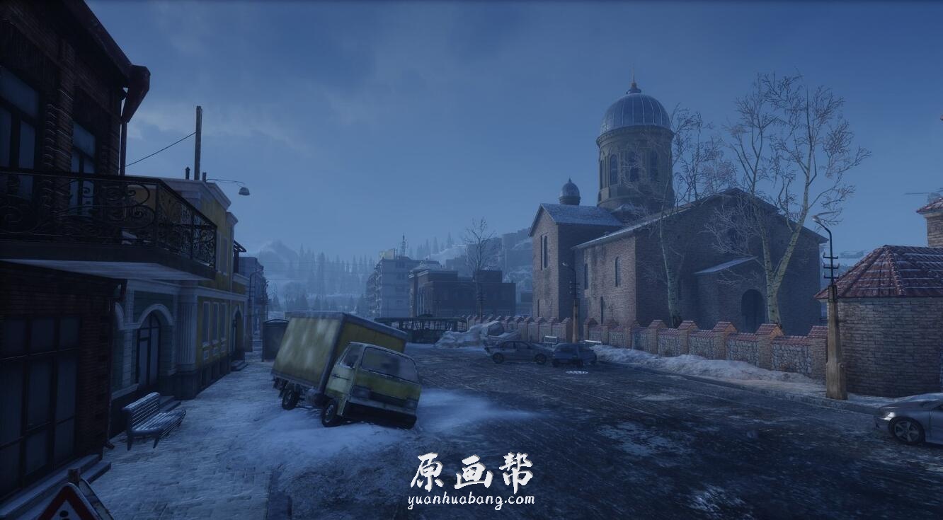 【原画素材】CG场景 A站839期★477P俄罗斯画师Viacheslav Bushuev超写实场景欣赏