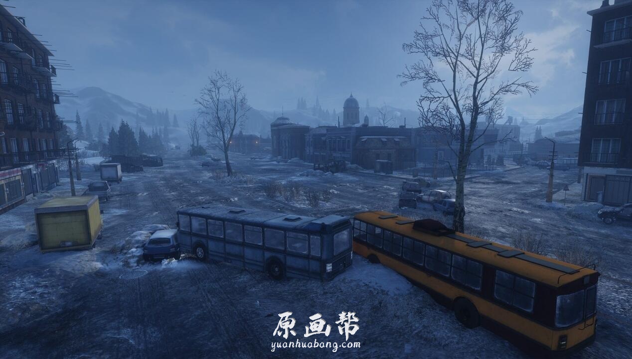 【原画素材】CG场景 A站839期★477P俄罗斯画师Viacheslav Bushuev超写实场景欣赏