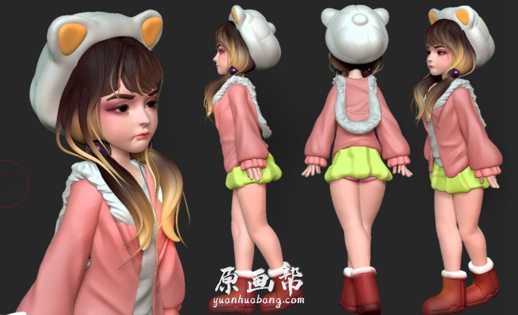 【原画素材】A站832期158P菲律宾画师kenkennang作品欣赏 zbrush素材