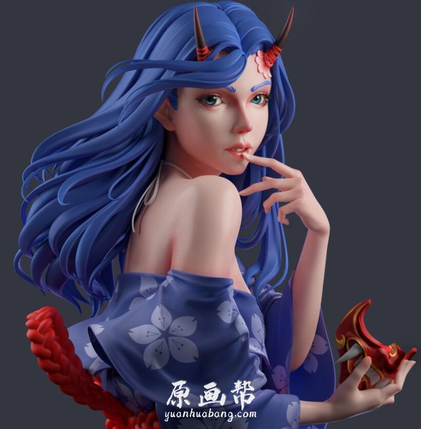 【原画素材】A站828期20P中国William LEE角色CG欣赏imwill zbrush参考素材