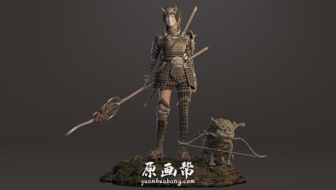 【原画素材】A站823期33P 加拿大Arnon Lau角色CG欣赏arnonlau  zbrush参考素材