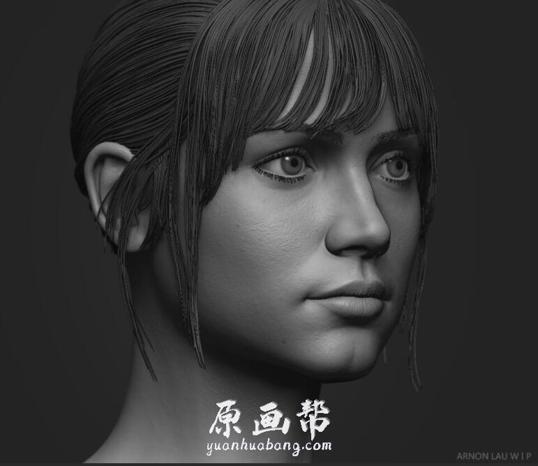 【原画素材】A站823期33P 加拿大Arnon Lau角色CG欣赏arnonlau  zbrush参考素材