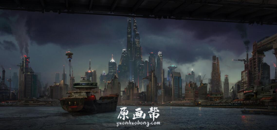 【原画素材】概念场景 A站822期 55P中国Daniel Romanovsky作品欣赏formlanguage