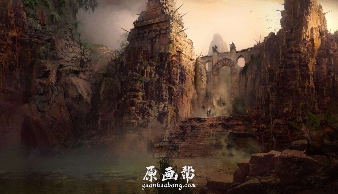 【原画素材】概念场景 A站822期 55P中国Daniel Romanovsky作品欣赏formlanguage