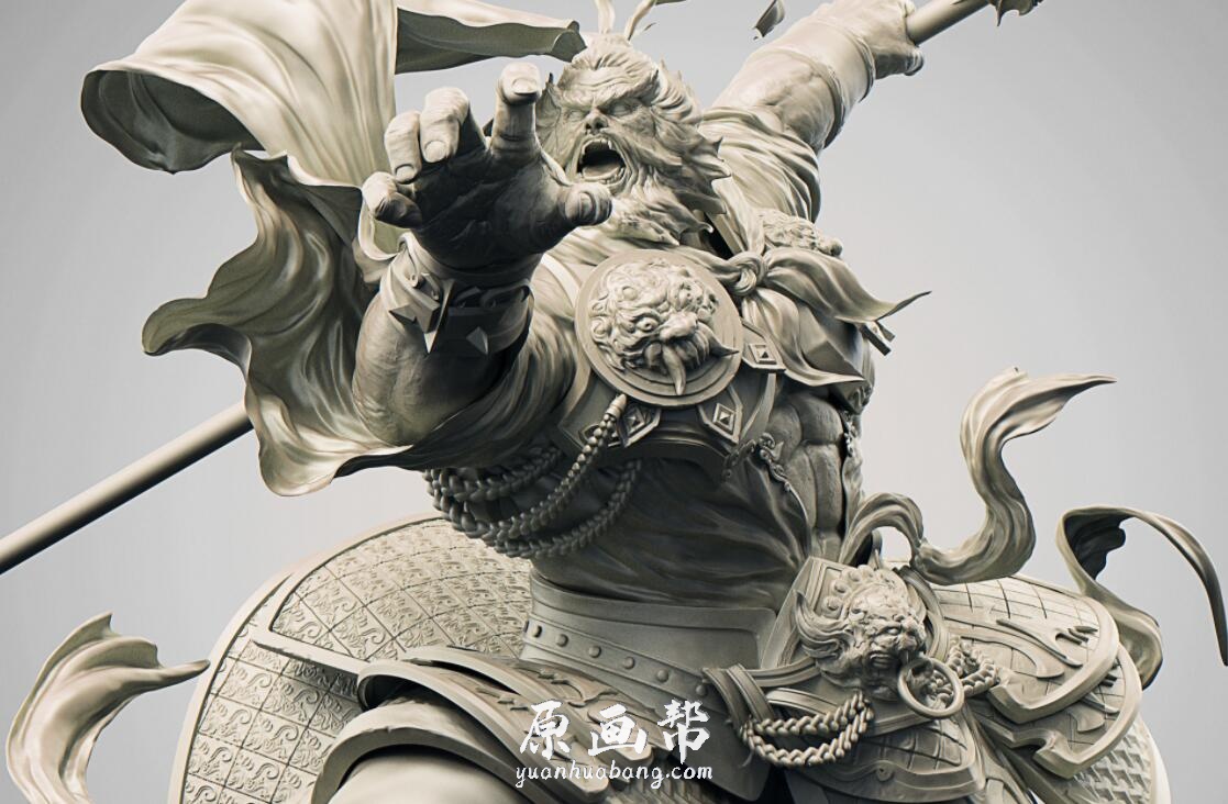 【原画素材】A站810期 83P中国cheng xing角色CG欣赏chengxing zbrush角色参考