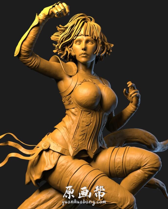 【原画素材】A站810期 83P中国cheng xing角色CG欣赏chengxing zbrush角色参考