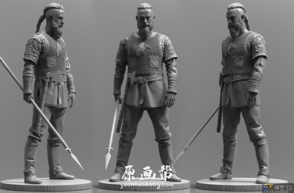 【原画素材】A站810期 83P中国cheng xing角色CG欣赏chengxing zbrush角色参考