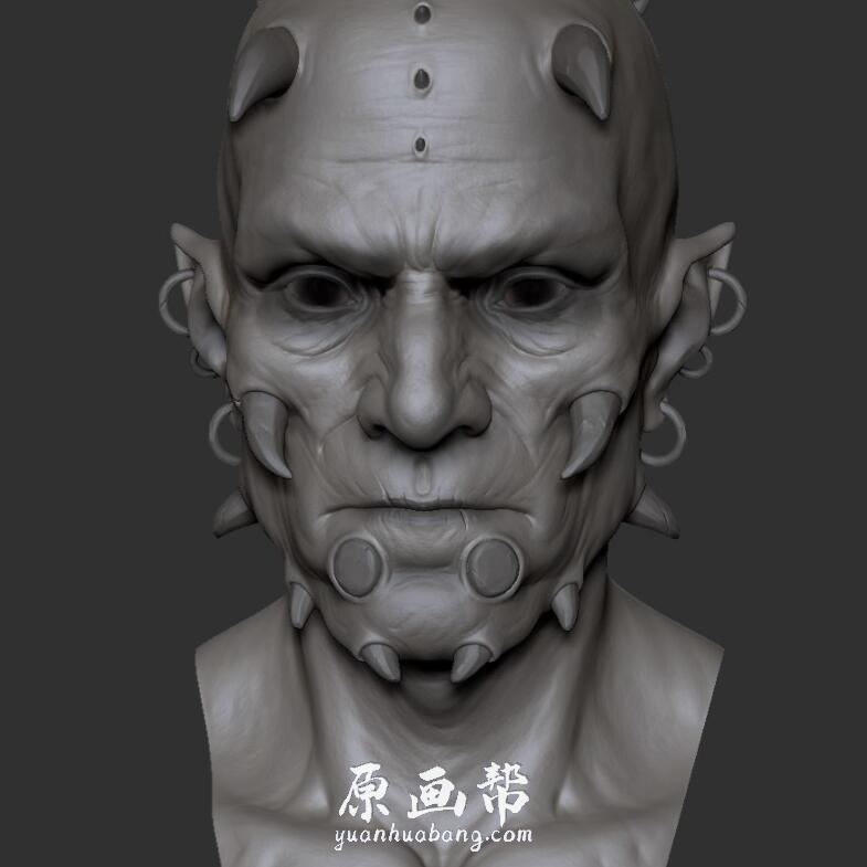 【原画素材】A站797期 93P乌克兰Tamara Konstanchenko角色雕刻作品欣赏konstanchenko  zbrush参考素材