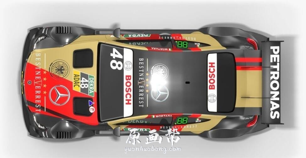 [3d设计] 各种概念跑车3D作品素材 高清大图！374p