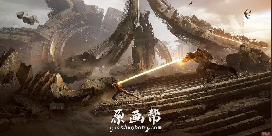 [CG电影] Chris Kesler《复仇者联盟3无限战争》概念作品