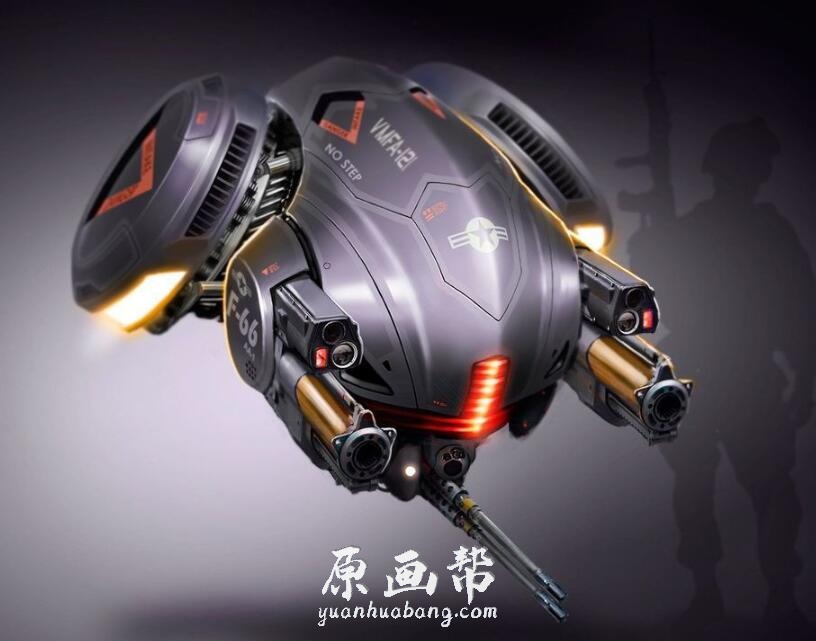 [游戏CG] CG游戏科幻 机械 载体 机甲3D模型设定素材1000P