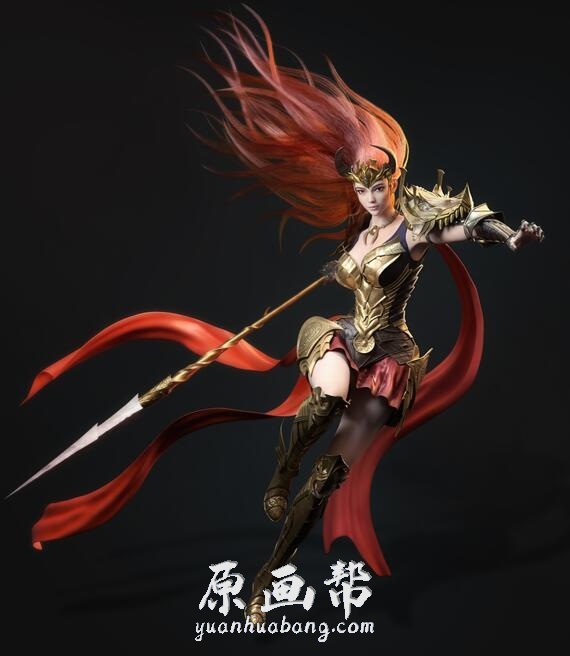 [3d设计] 魔幻武侠风3D 角色 游戏 人物 绘画1172P