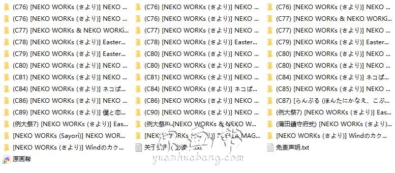 [二次元] NEKO WORKs ayori CG动漫二次元画集3.63G