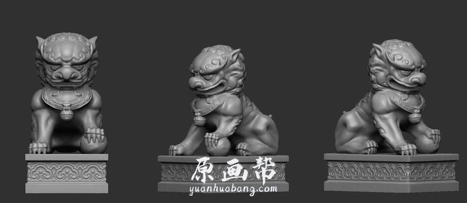 [游戏CG] 超牛的中国风次世代室内3D场景（3D雕刻 SP材质）