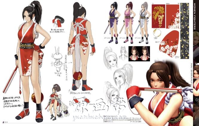 [设定画集] 【KOF XIV蒸汽】拳皇系列艺术书籍画集