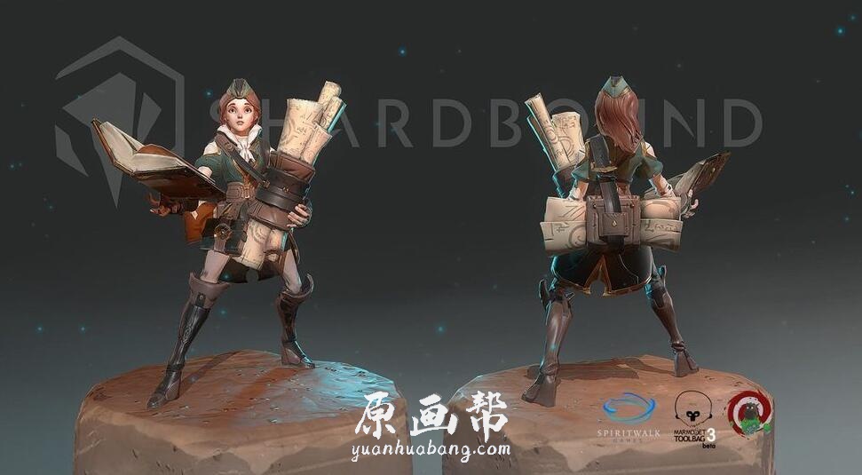 [CG设计] Shardbound画师的一组很棒的3D角色设计作品 109P