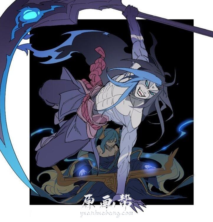 [二次元] 【超萌的凯隐x琴女CP】画师zaket的最新LOL同人作品 95P