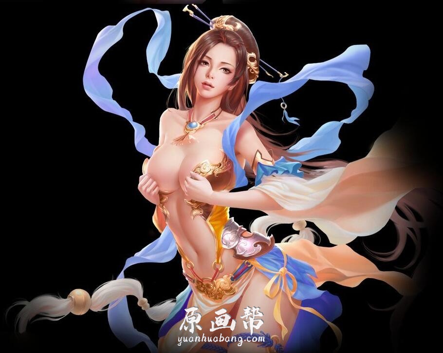 [游戏原画] 美女万千的三国志图片+妖孽女神960p