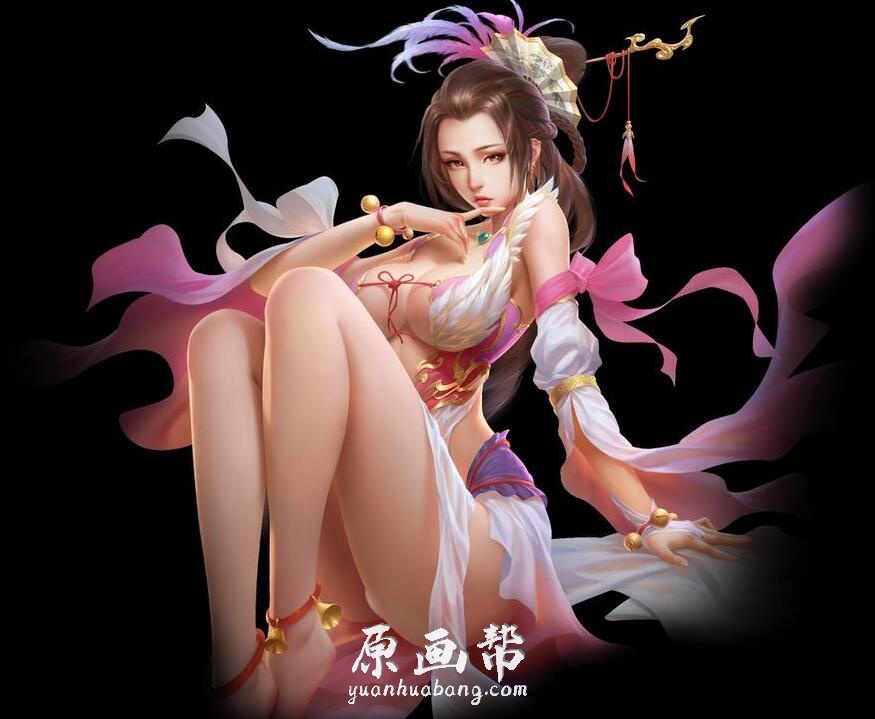 [游戏原画] 美女万千的三国志图片+妖孽女神960p