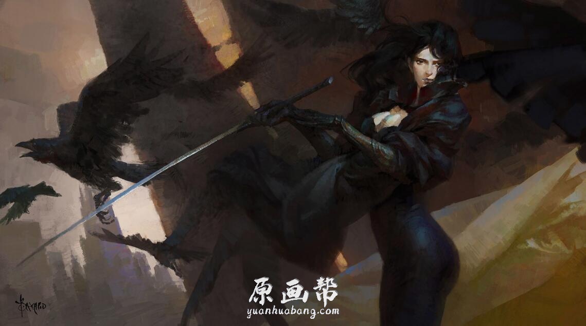 【原画素材】artstation 758期 275P 中国 Bayard Wu 暗黑风 角色 怪物欣赏 bayardwu