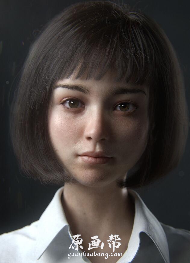 【原画素材】artstation 757期 55P 日本Hirokazu Yokohara 小姐姐CG欣赏 yokohara