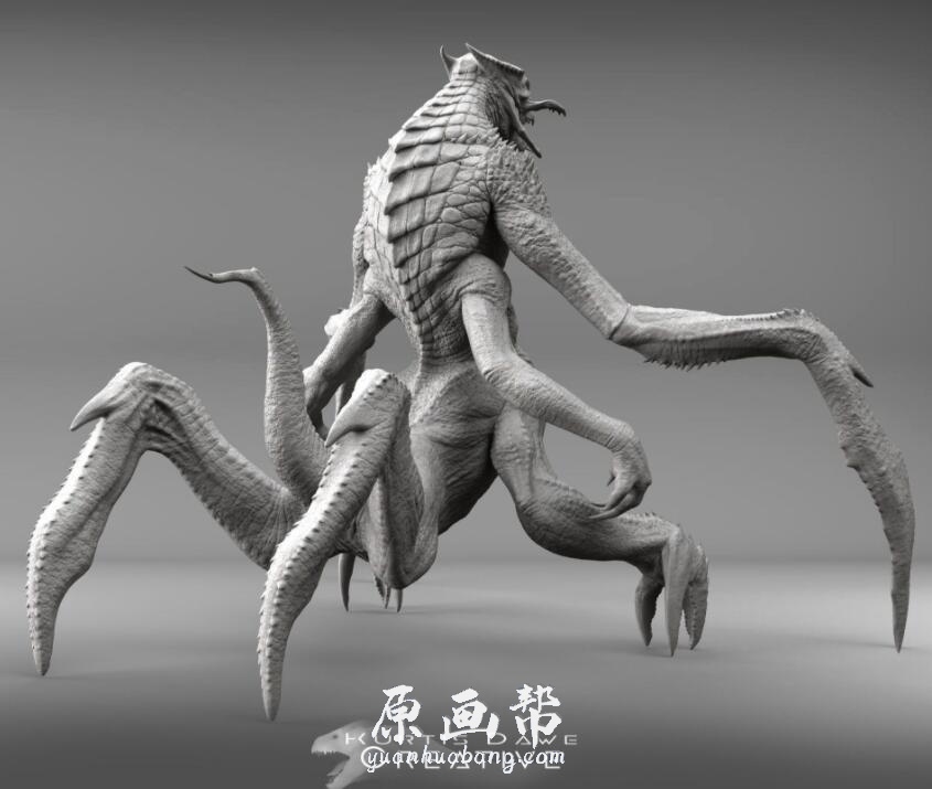 【原画素材】artstation 746期 408P 加拿大Kurtis Dawe zbrush怪物 龙形生物 角色CG kurtisdawe