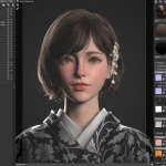 【原画素材】artstation 745期 44P 韩国 gyu bin yun 写实角色3DCG欣赏 gbin