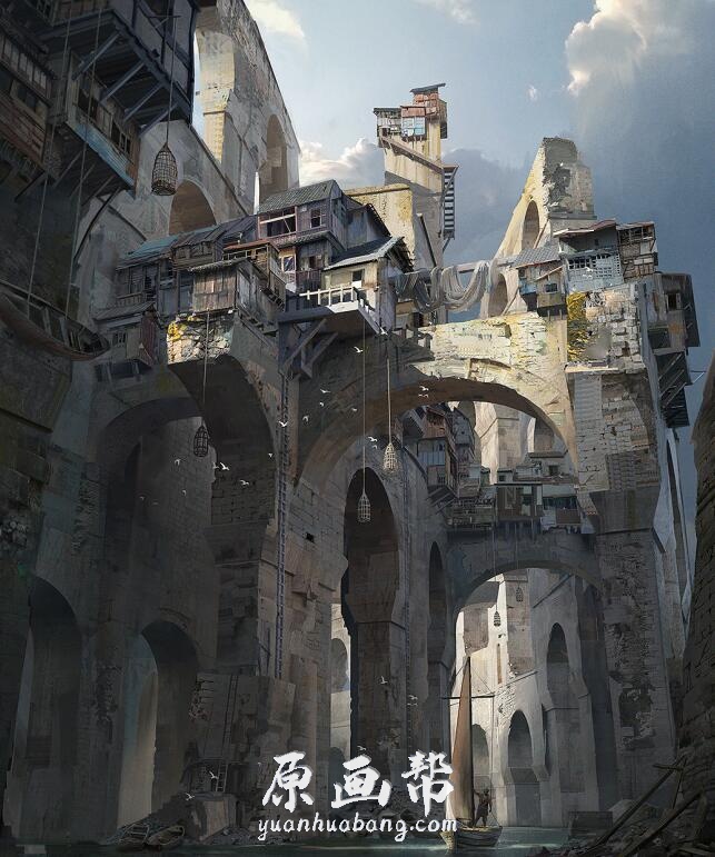 【原画素材】A站画廊0057[立陶宛画师Rytis Sabaliauskas][建筑场景作品][mrfloki][22P-16M]