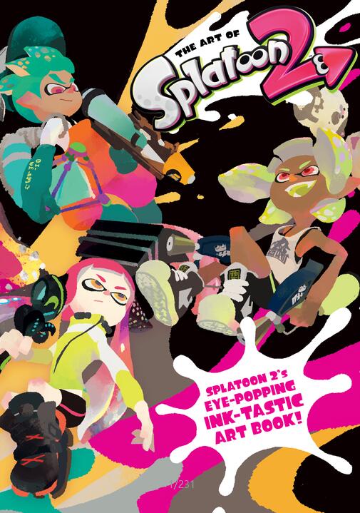 [游戏设定] 游戏【Splatoon】任天堂油墨色彩风格设定集230p