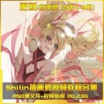 [插画教程] Shiliri插画视频教程包含PSD源 文件+视频教程