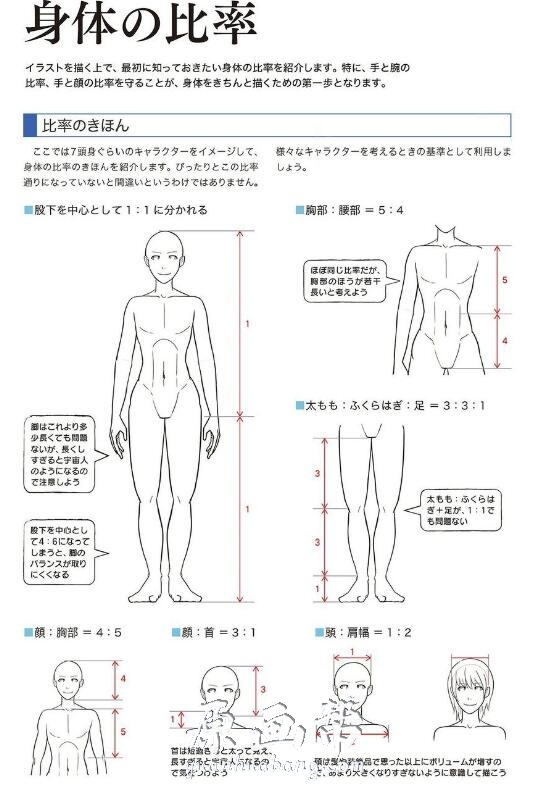 [书籍教程] 数字插图的“身体”画法百科词典179P